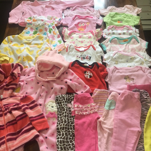 Other - 25 piece baby girl 3 - 6 months clothing lot